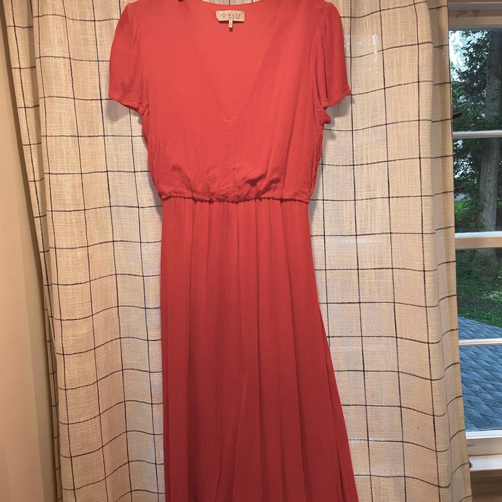 WAYF Midi Flowy Dress